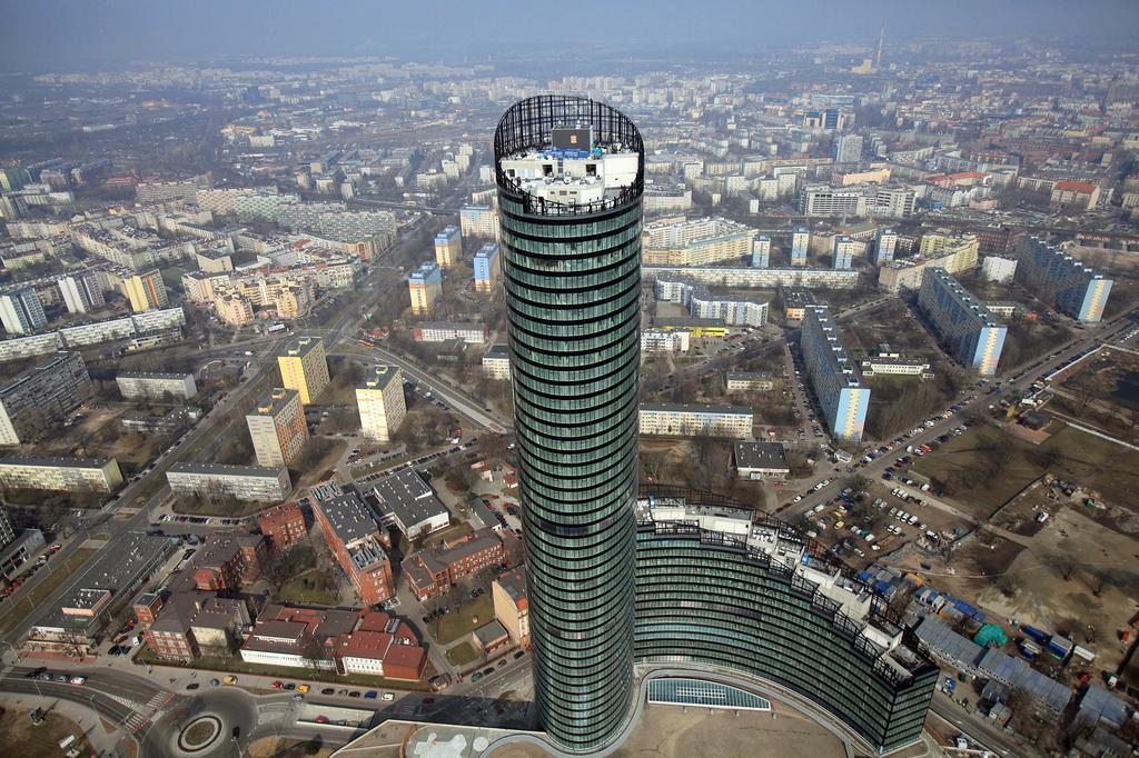 Appartement Platinum Sky à Wrocław Extérieur photo